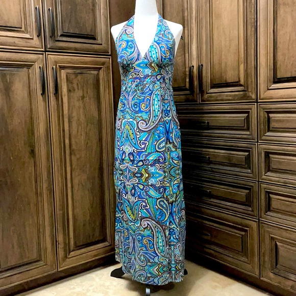 Beautiful Tommy Bahama maxi halter dress - Picture 1 of 2